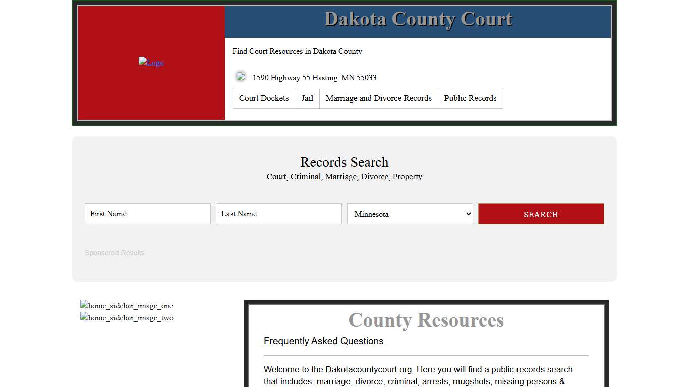 Dakota County Court | Records Search